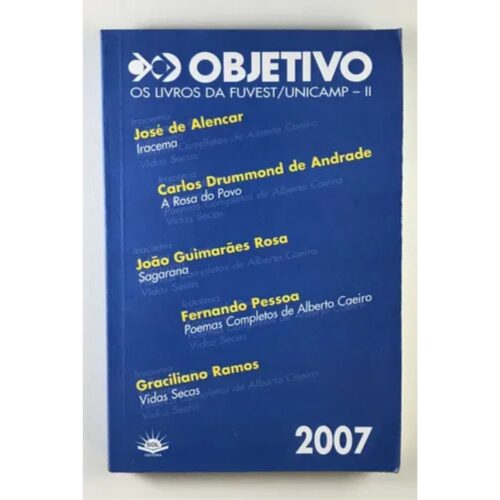 Livro - Objetivo Os livros da Fuvest unicamp II (usado)