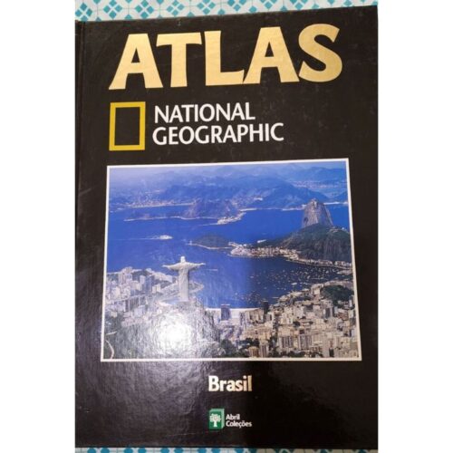 Livro - Atlas Brasil - National Geographic (usado)
