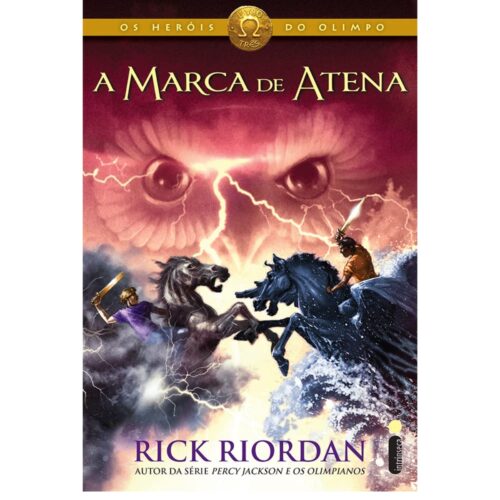 Livro - A marca de atena - Os Heróis do Olimpo Vol. 03 - Rick Riordan (Usado)