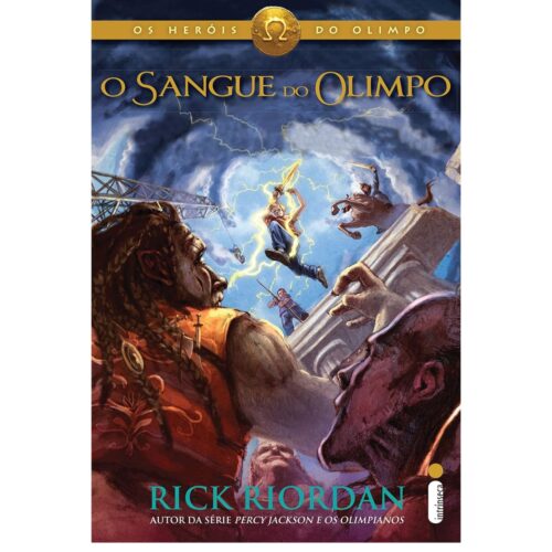 Livro - O sangue do Olimpo Os Heróis do Olimpo VOl. 05 - Rick Riordan (Usado)