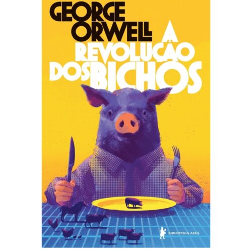 Livro - Revoluçao dos Bichos - Geroge Orwell - Biblioteca Azul (Seminovo)