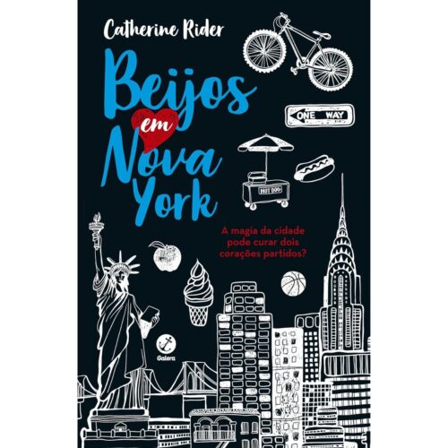 Livro - Beijos em Nova York - Catherine Rider (Usado)