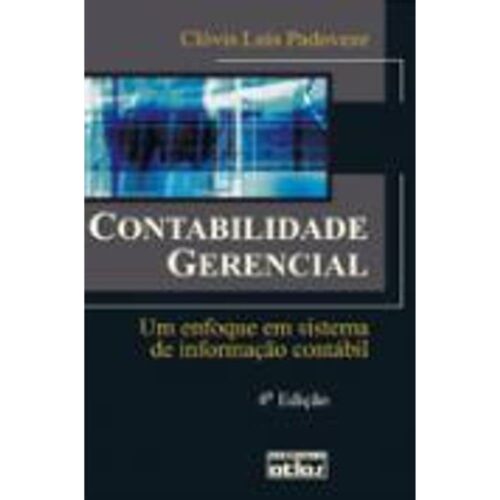 Livro - COntabilidade Gerencial - Clóvis Luis Padoveze (Usado)