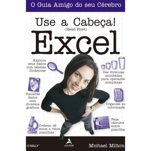 Livro - Use a cabeça - Excel - Michael Milton (Usado)
