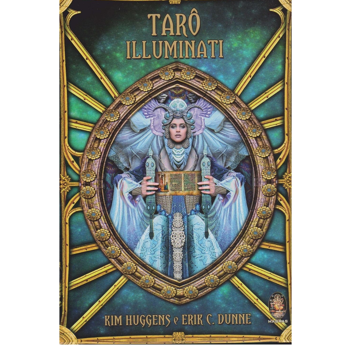 Livro - Tarô Illuminati - Kim Huggens- Sem Box - Com 78 Cartas - (Usado) - Imagem 2