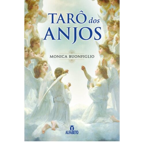 Livro - Tarô dos anjos -  42 cartas - Monica Buonfiglio - Alfabeto (Seminovo)