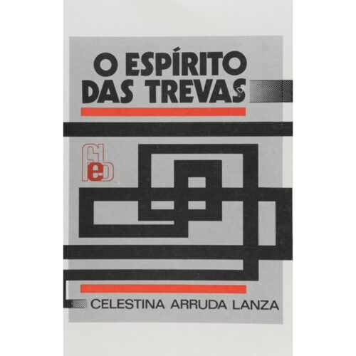 Livro - O Espirito das trevas - Celestina Arruda Lanza (Usado)