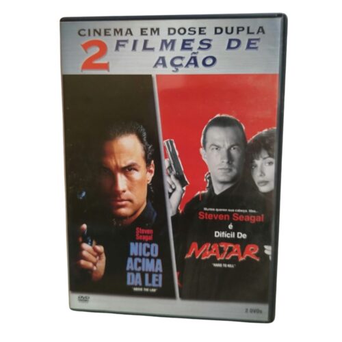 DVD FILMES - Nico acima da lei - Dificil de Matar (seminovo)