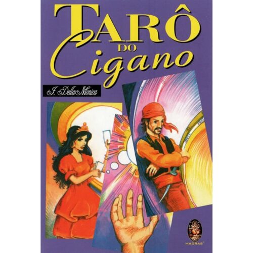 Livro -  Tarô do Cigano  - 36 Cartas -  J. DellaMonica (Seminovo)