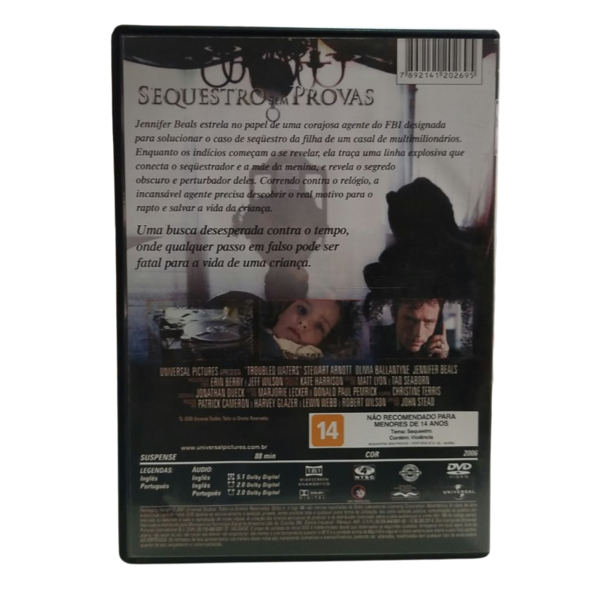 DVD FILME - Sequestro sem Provas (usado) - Imagem 3
