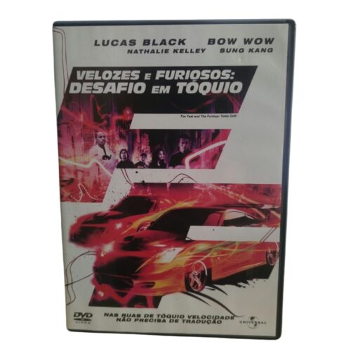 DVD DUPLO - Velozes e Furiosos - Desafio em Tokyo (seminovo)