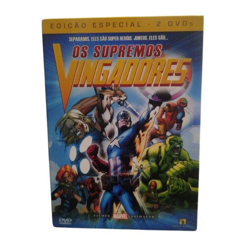 DVD COMBO - Os Supremos Vingadores - 2 filmes (seminovo)