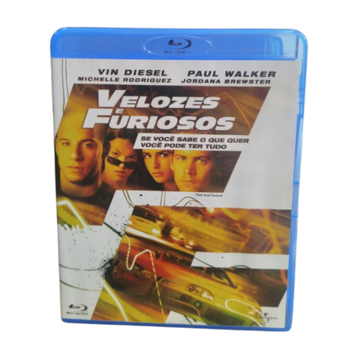BLURAY - Velozes e Furiosos (seminovo)