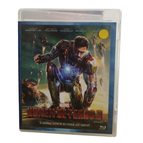 BLURAY - Homem de Ferro 3 (seminovo)