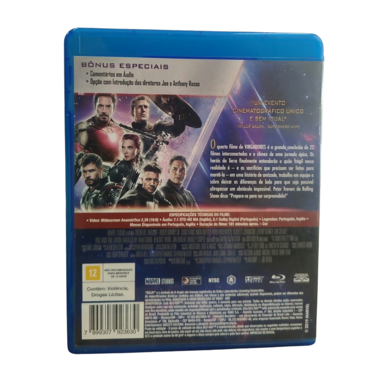 BLURAY - Vingadores Ultimato (seminovo) - Imagem 4