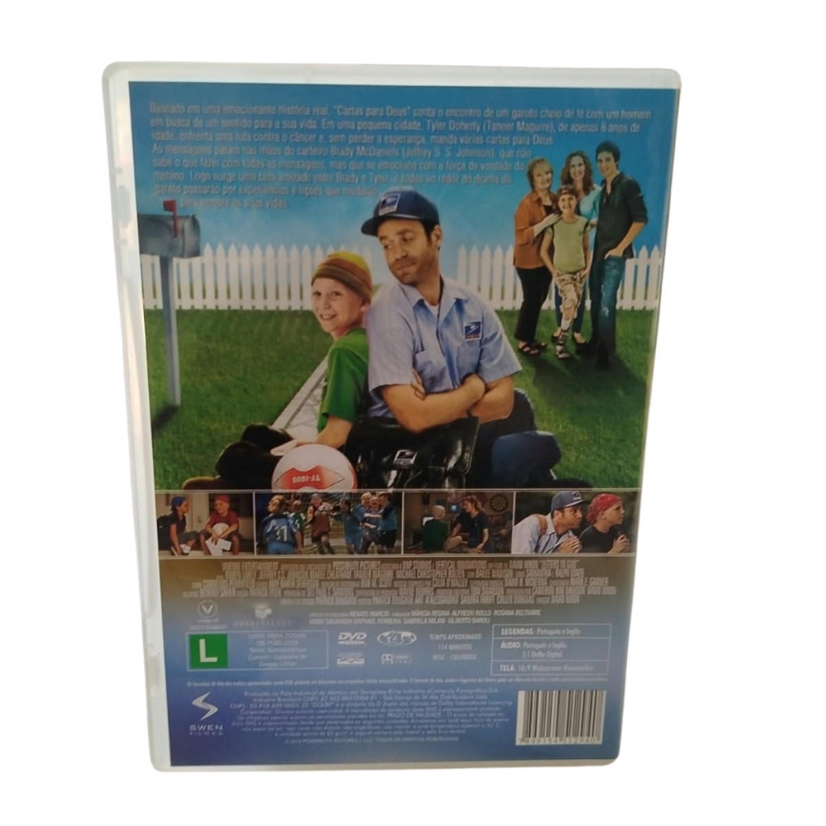 DVD FILME - Cartas para Deus (seminovo) - Imagem 3