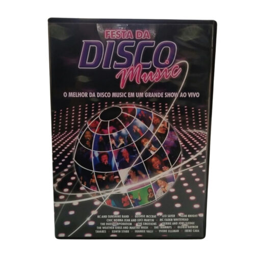 DVD MUSICAL - Festa da Disco Music (seminovo)