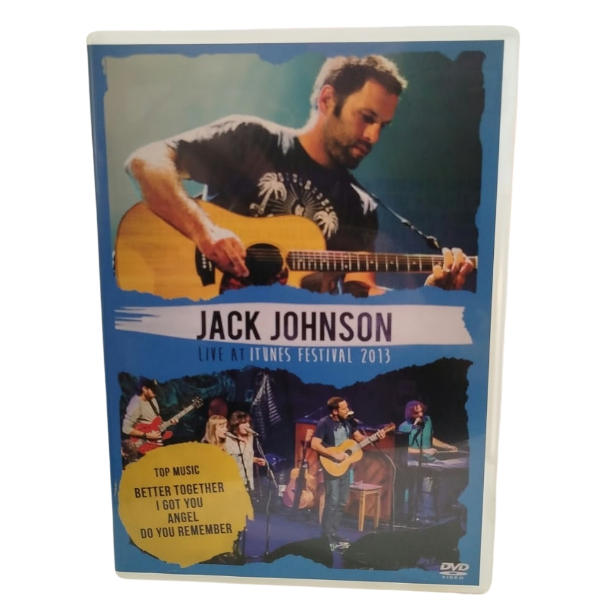 DVD MUSICAL - Jack Johnson - Live at itunes festival 2013 (seminovo)