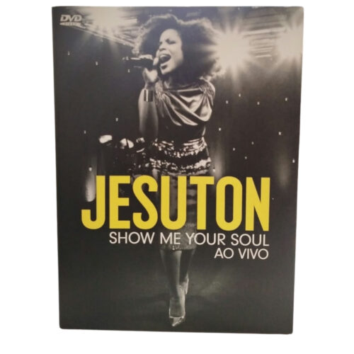DVD MUSICAL - Jesuton - show me your soul ao vivo (seminovo)