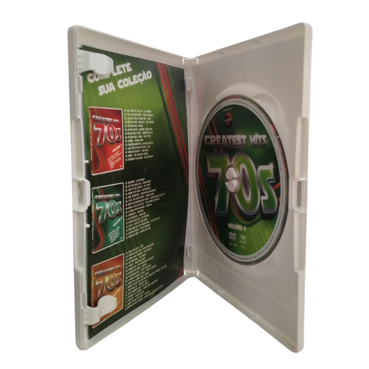 DVD MUSICAL - Greatest Hits 70s - volume 04 (seminovo) - Imagem 4