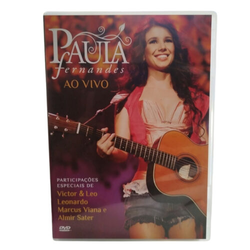 DVD MUSICAL - Paula Fernandes - Ao vivo (seminovo)