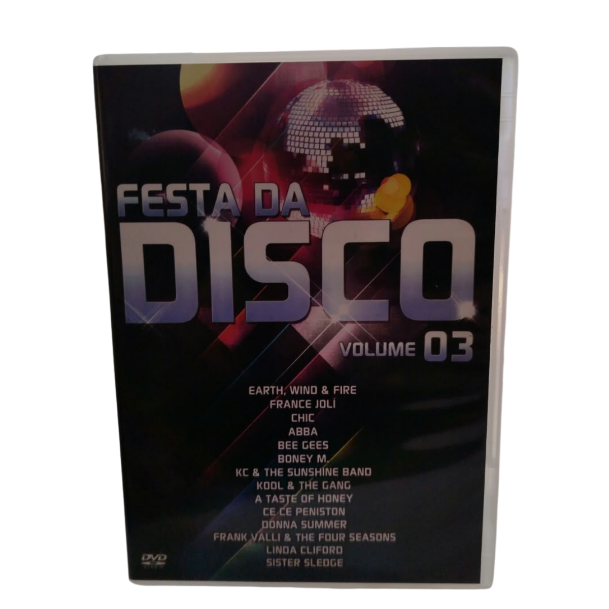 DVD MUSICAL - Festa da Disco - volume 03 (seminovo)