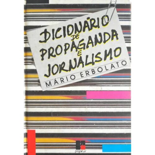 Livro - Dicinário de Propaganda e Jornalismo - Mário Erbolato (USado)