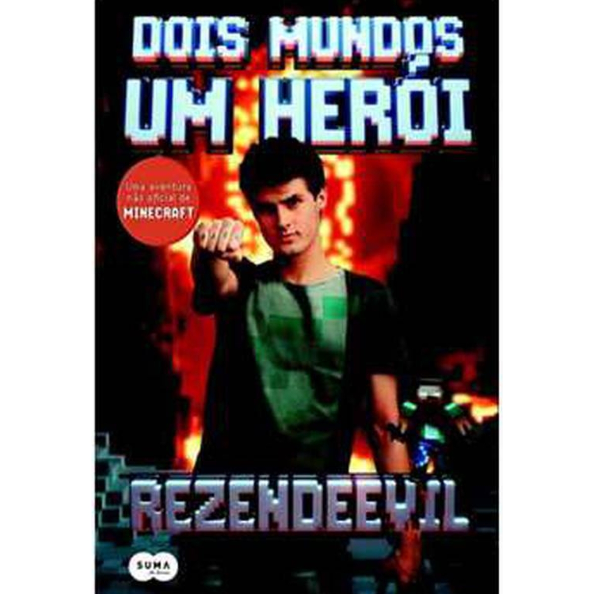 Livro - Dois mundos um heroi - Rezendeevil (USado) - Imagem 2