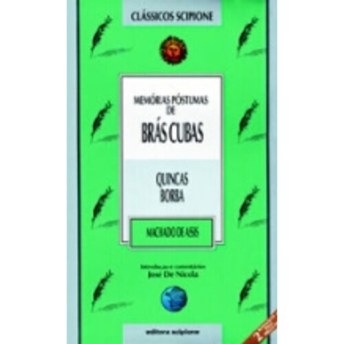 Livro - Memórias Póstumas de Brás Cubas - Quincas Borba -Machado de Assis (Usado)