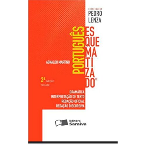 Livro - Português Esquematizado - Pedro Lenza (Usado)