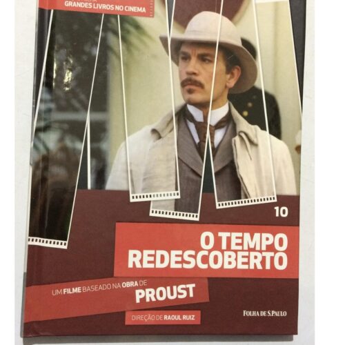 Livro - O tempo redescoberto -  Col. Grandes Livros no Cinema Vol. 10 - Folha de São Paulo (Usado)