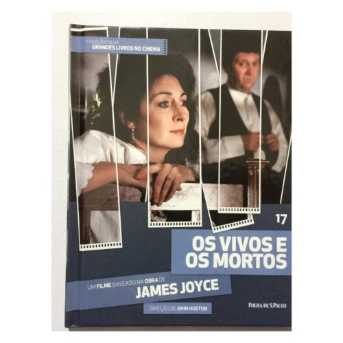 Livro - Os vivos e os mortos -  Col. Grandes Livros no Cinema Vol. 17 - Folha de São Paulo (Usado)