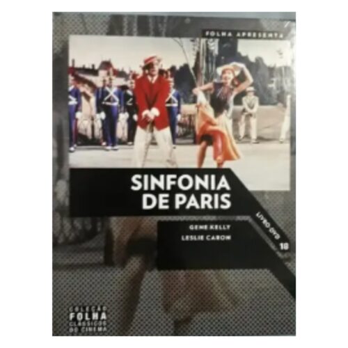 Livro - Sinfonia de Paris - Livro - Gigi - Col. Folha clássicos do Cinema Vol. 18  - Folha de São Paulo (Usado)