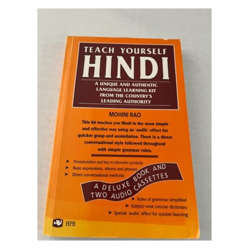 Livro - Teach Yourself Hindi - Mohini Rao (Usado) Inglês