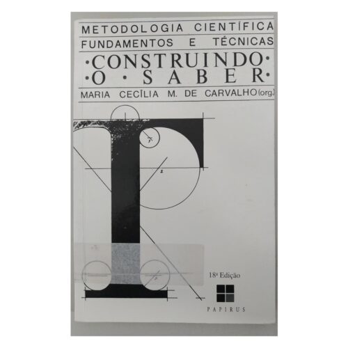 Livro - Contruindo o saber - Maria Cecília M. de Carvalho (Usado)