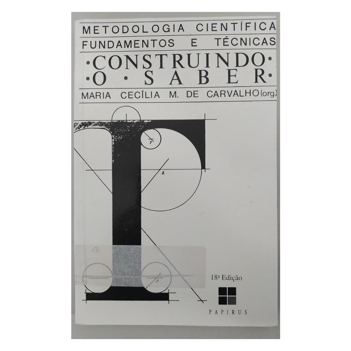 Livro - Contruindo o saber - Maria Cecília M. de Carvalho (Usado) - Imagem 3