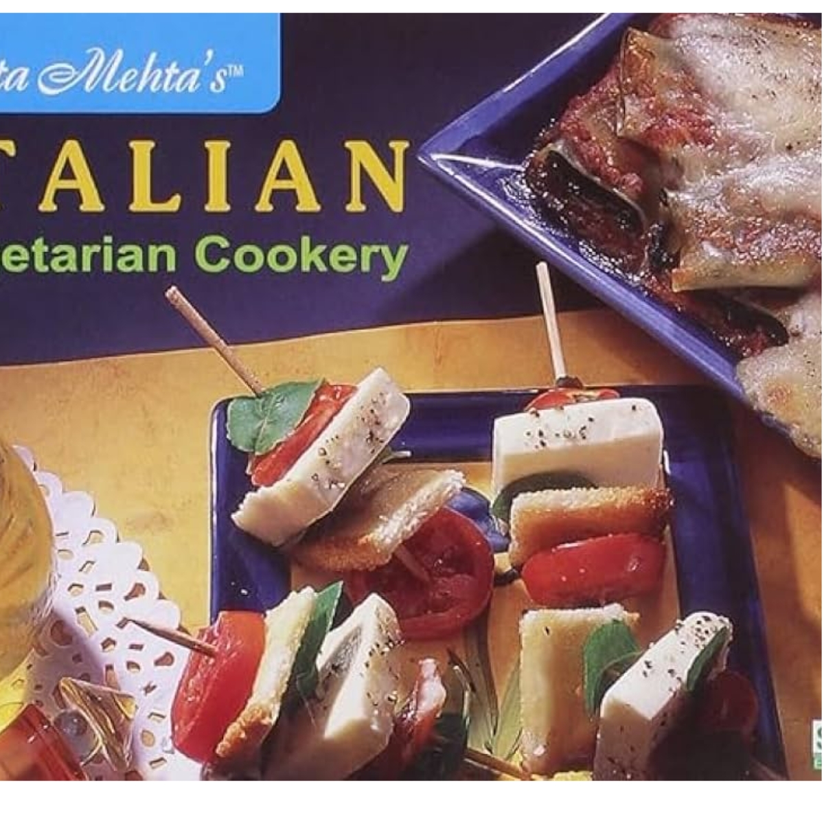 Livro - Italian Vegetarian Cookery - Nita Mehtas (Usado)
