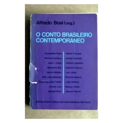 Livro - O conto Brasileiro contemporâneo - Alfredo Bosi (Usado)