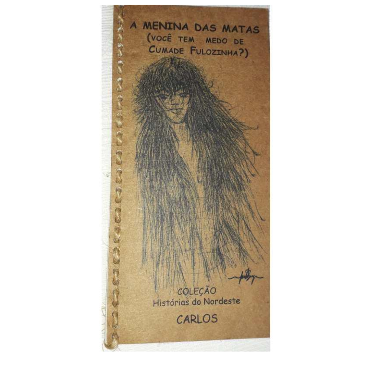 Livro - A menina das matas - Cumade Fulozinha - Carlos Roberto Brito Cardoso (Usado)