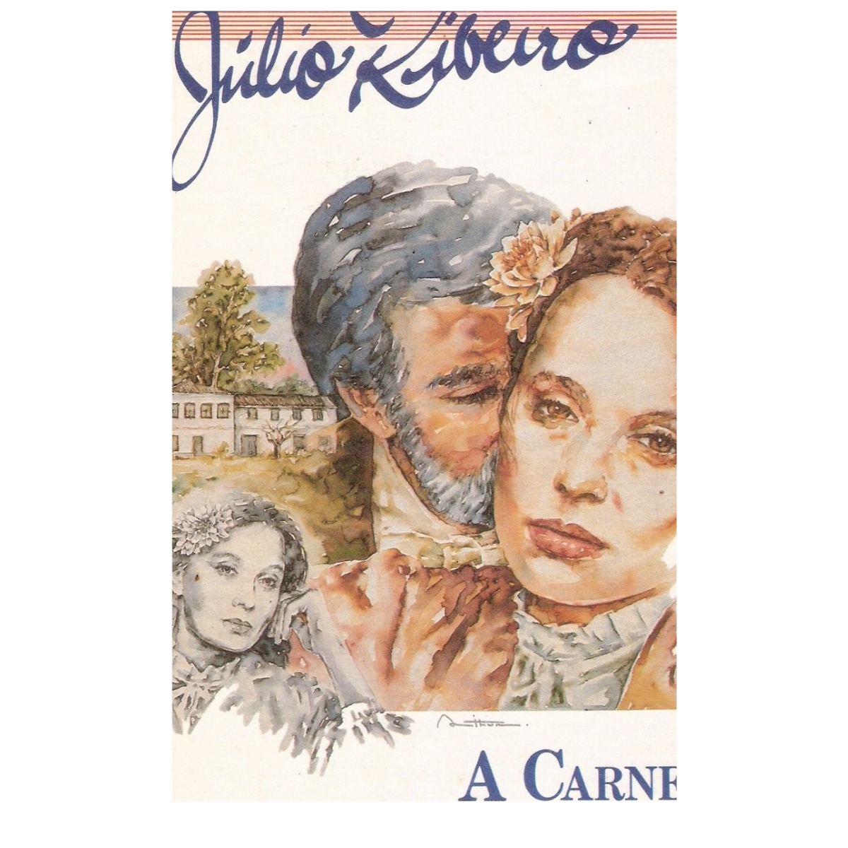 Livro - A Carne - Júli Ribeiro (Usado)