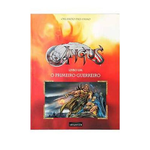 Livro - Angus Vol. 01 - O Primeiro Guerreiro - Orlando Paes Filho (Usado)