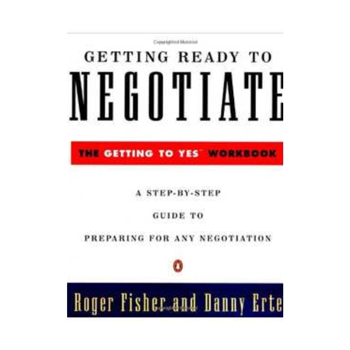 Livro - Getting Ready to Negotiate - Roger Fisher (Usado)