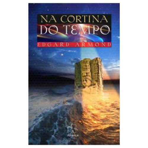 Livro - Na cortina do tempo - Edgard Armond (Usado)