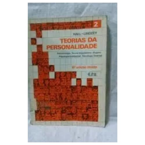Livro - Teorias da personalidade Vol. 02 - Hall-Lindzey (Usado)