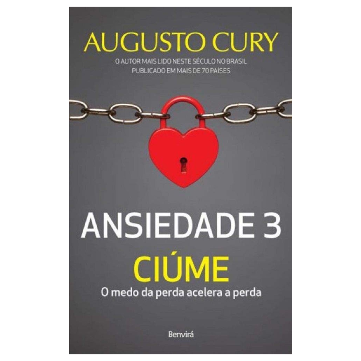 Livro - Ansiedade Vol. 03 - Ciúme - Augusto Cury (Usado) - Imagem 2