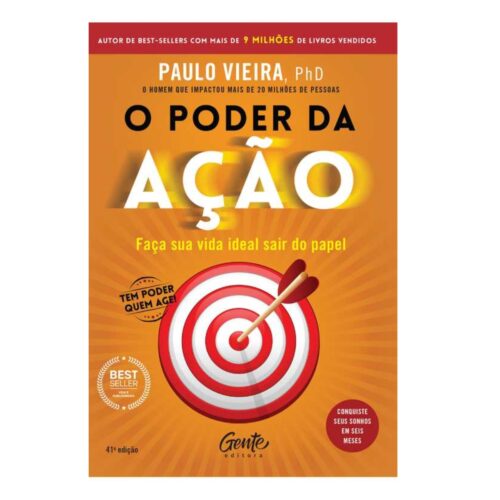 Livro - O Poder da Ação - Paulo Vieira (usado)