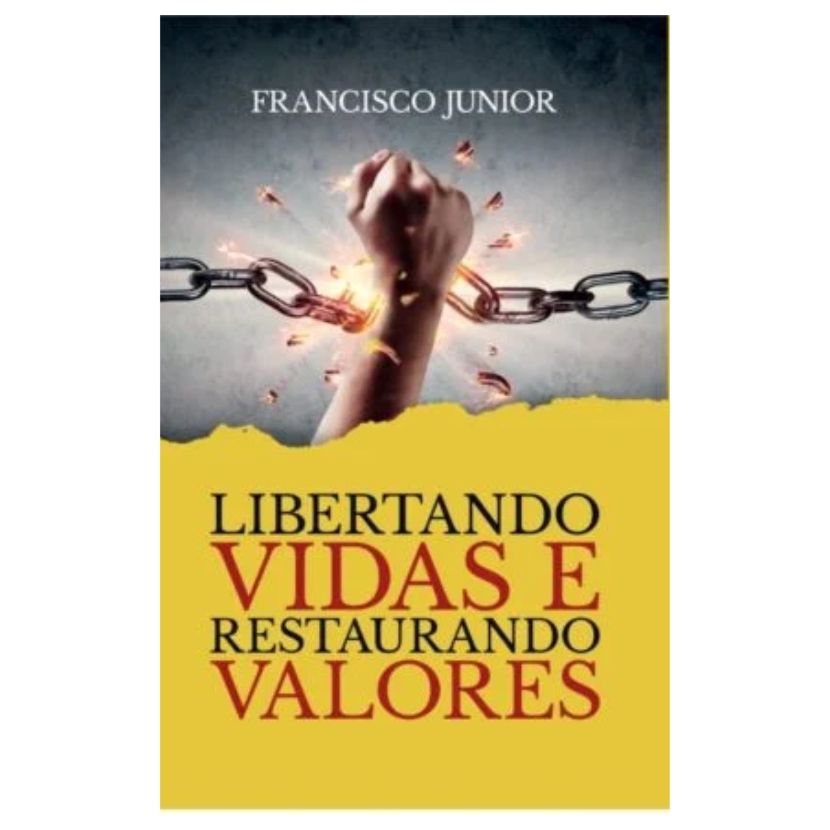Livro - Libertando vidas e restaurando valores - Francisco Junior (Usado)