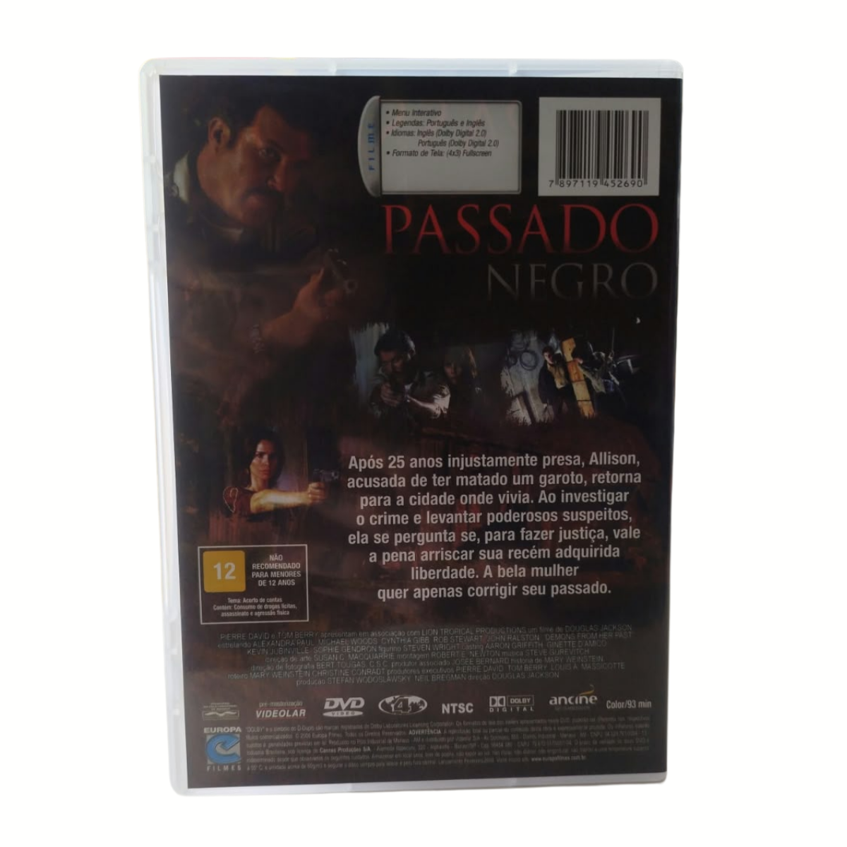DVD - Passado Negro (seminovo) - Imagem 3