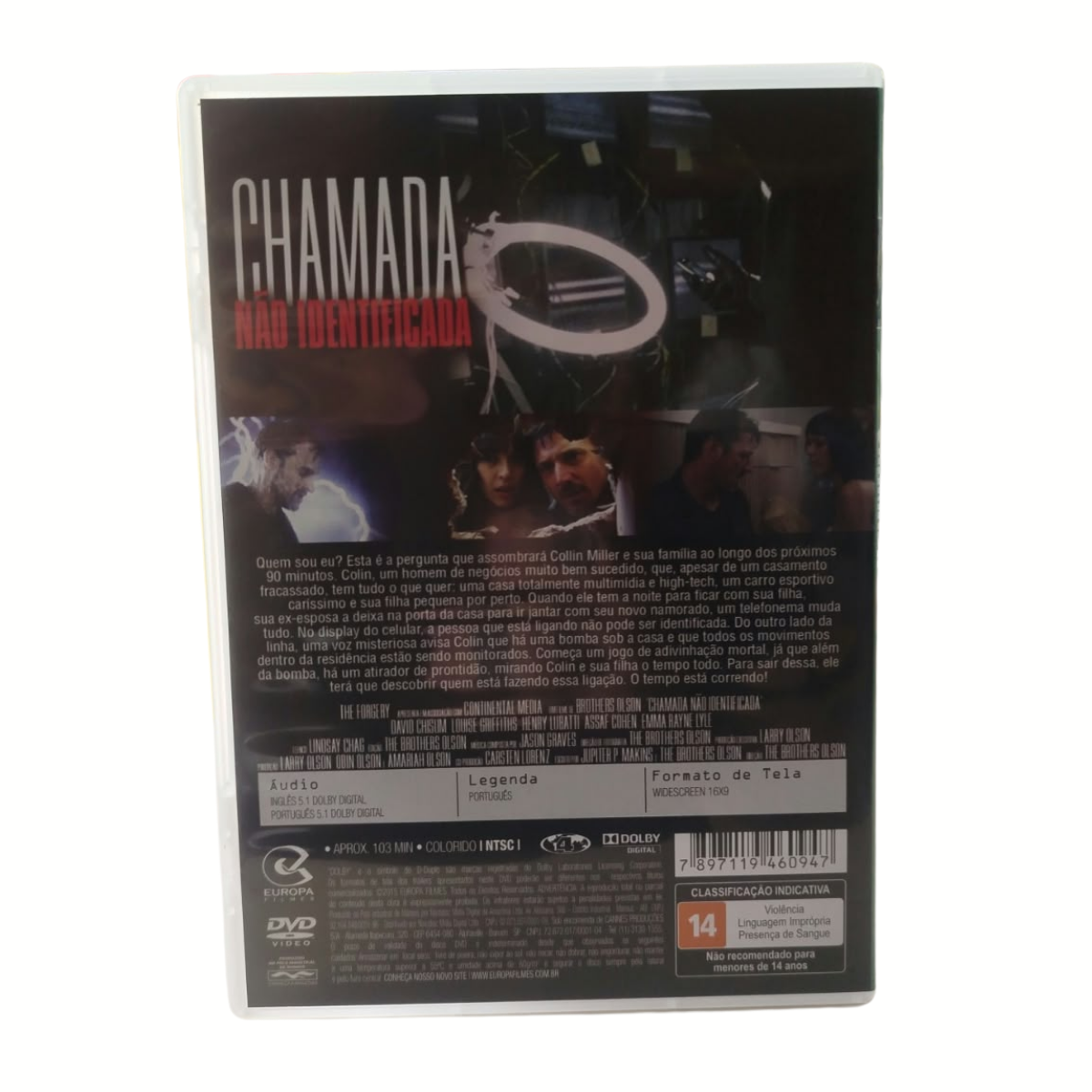 DVD - Chamada não identificada (seminovo) - Imagem 4