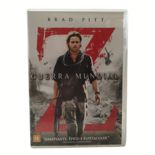 DVD - Guerra Mundial Z (seminovo)